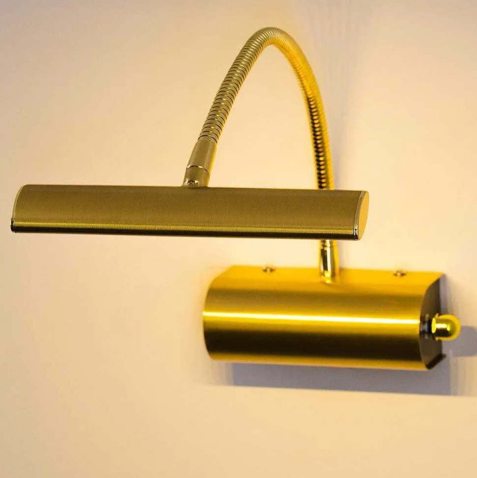 Applique Murale Trio Curtis Led Laiton, 1 Lumiere