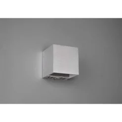 Applique Murale Trio Figo Led Aluminium, 1 Lumiere, Telecommandes, Changeur De Couleurs