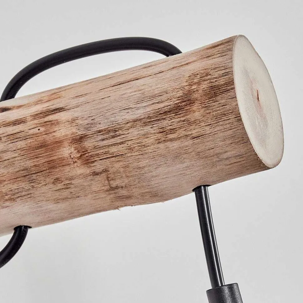 Applique Murale Yaak Ecru, Noir, 1 Lumiere