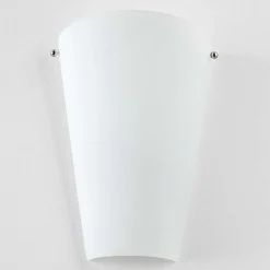 Applique Murale Zera Aluminium, Blanc, 1 Lumiere