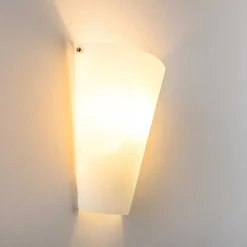 Applique Murale Zera Aluminium, Blanc, 1 Lumiere