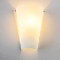 Applique Murale Zera Aluminium, Blanc, 1 Lumiere