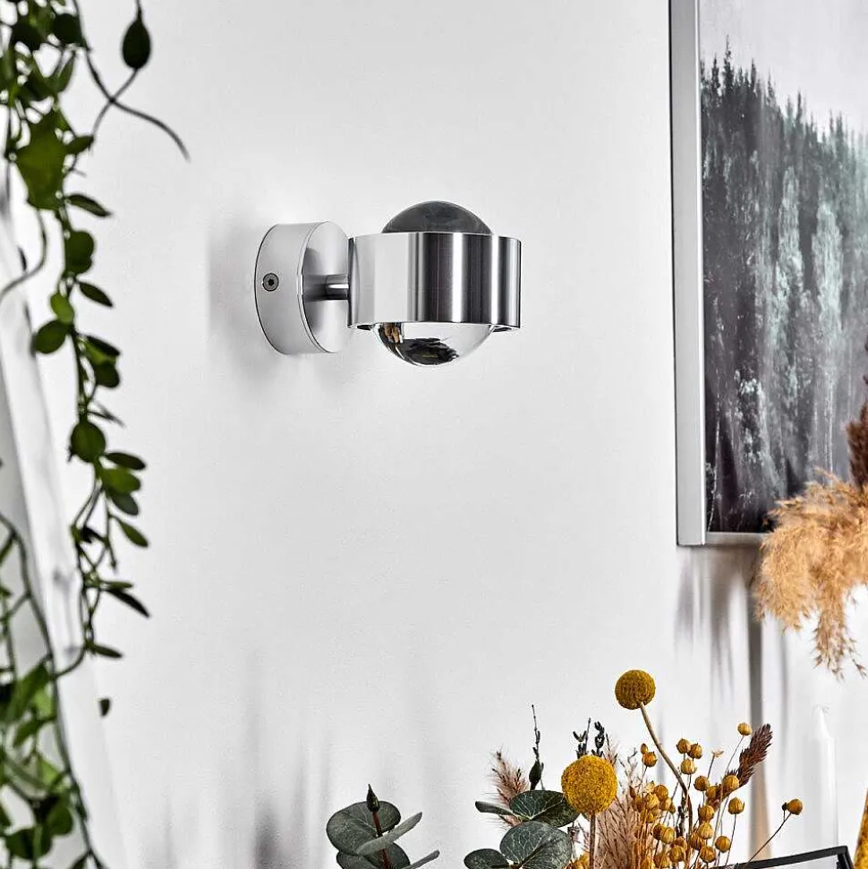 Applique Sapri Argente, 1 Lumiere