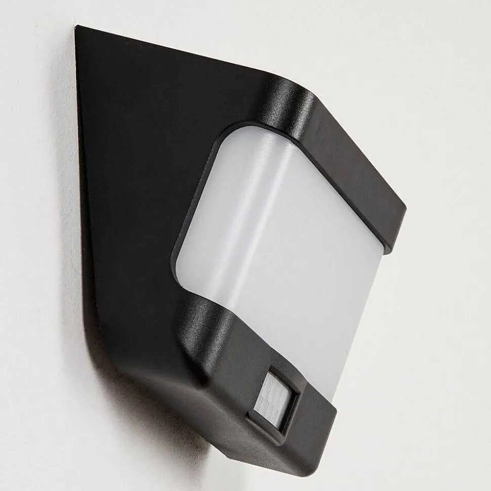 Applique Solaire Colchagua Led Noir, Blanc, 1 Lumiere, Detecteur De Mouvement