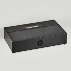 Applique Solaire Seilhac Led Noir, 1 Lumiere, Detecteur De Mouvement