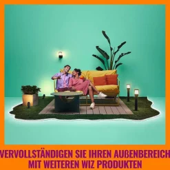 Bande Led Philips Wiz White&Color Blanc, 1 Lumiere, Changeur De Couleurs