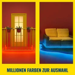 Bande Led Philips Wiz White&Color Blanc, 1 Lumiere, Changeur De Couleurs