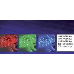 Bandes Led Paul Neuhaus Teania Multicolore, 1 Lumiere, Telecommandes, Changeur De Couleurs