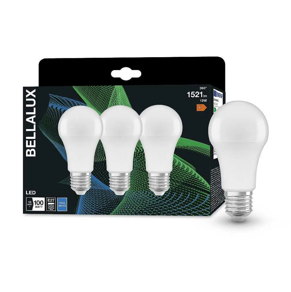 Bellalux® Cla Set De 3 Led E27 13 Watt 4000 Kelvin 1521 Lumen