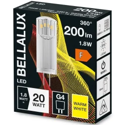 Bellalux® Led G4 1,8 Watt 2700 Kelvin 200 Lumen