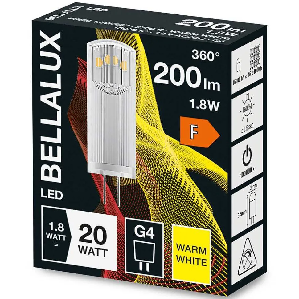 Bellalux® Led G4 1,8 Watt 2700 Kelvin 200 Lumen