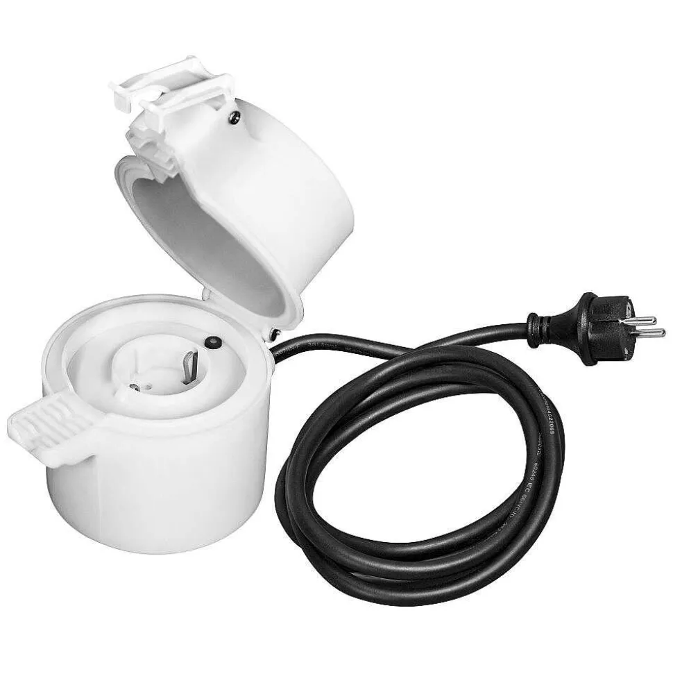 Bloc De Prises Électriques D'Exterieur Ledvance Smart+ Blanc