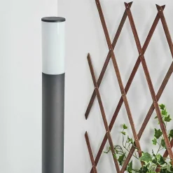 Borne Lumineuse Caserta Anthracite, 1 Lumiere