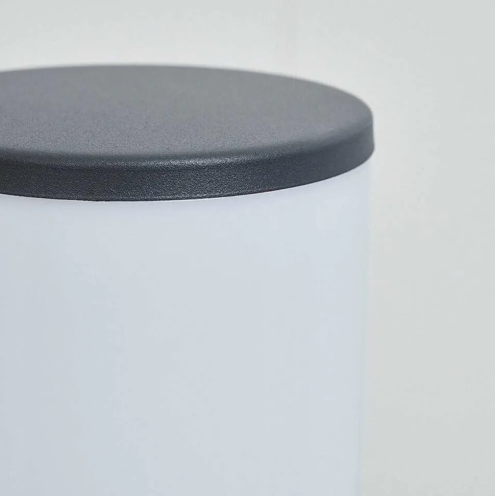 Borne Lumineuse Caserta Anthracite, 1 Lumiere