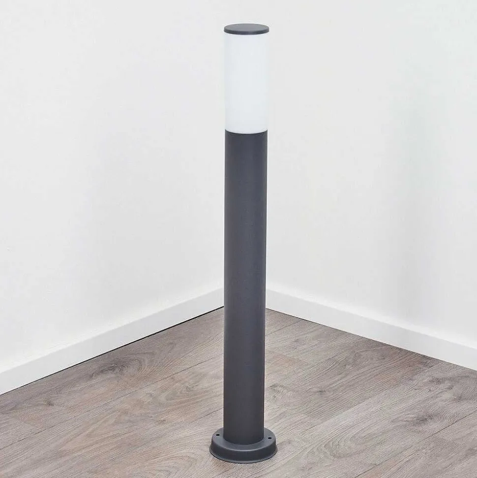 Borne Lumineuse Caserta Anthracite, 1 Lumiere