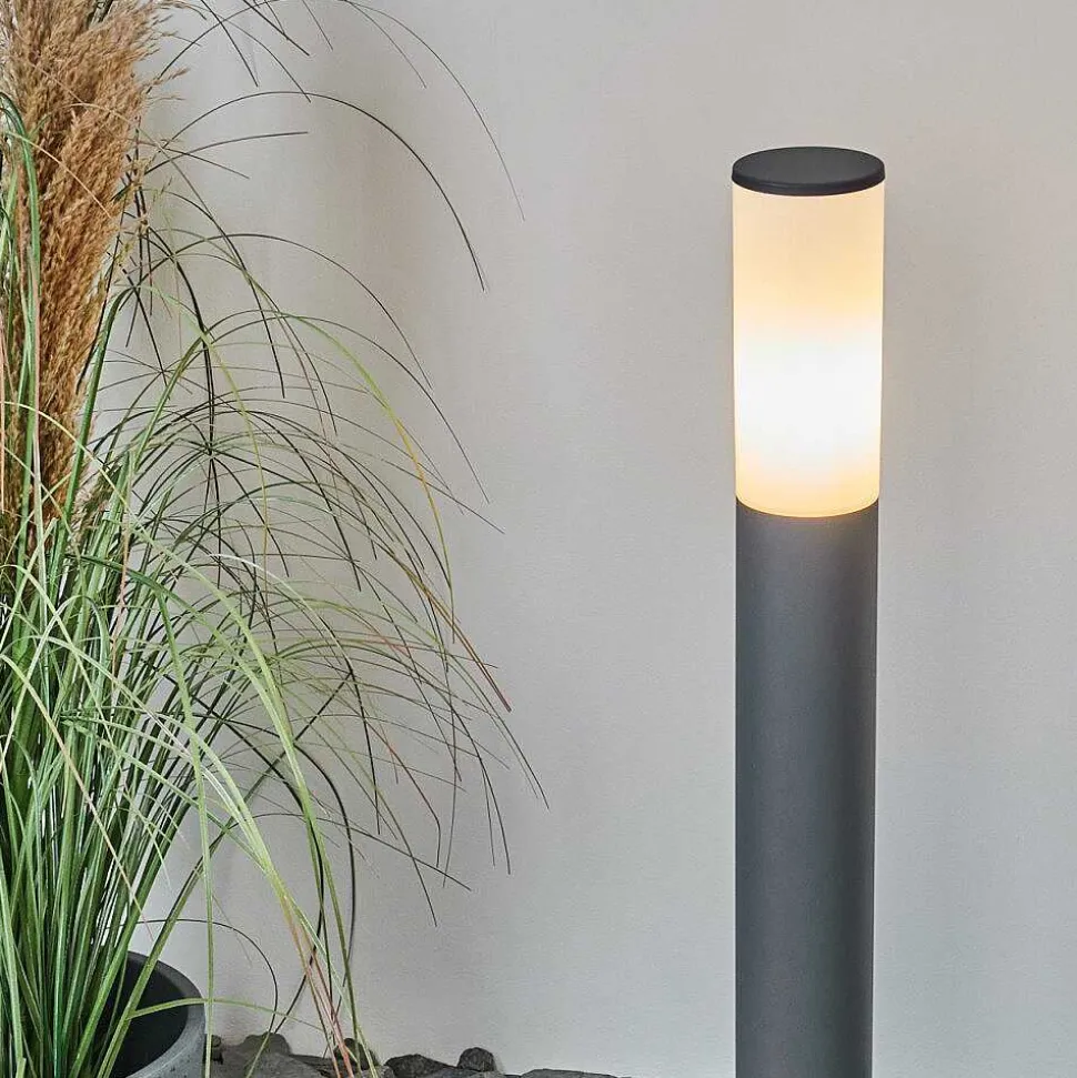 Borne Lumineuse Caserta Anthracite, 1 Lumiere