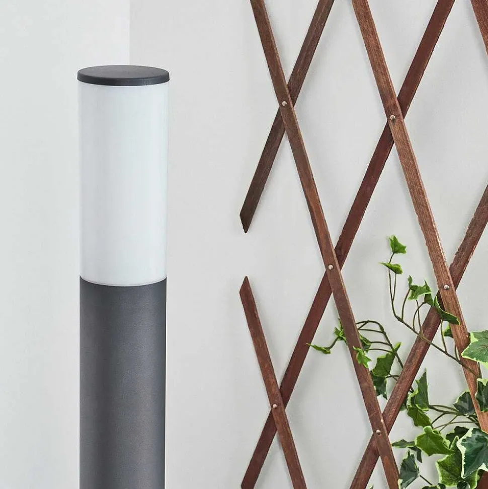 Borne Lumineuse Caserta Anthracite, 1 Lumiere