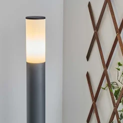 Borne Lumineuse Caserta Anthracite, 1 Lumiere
