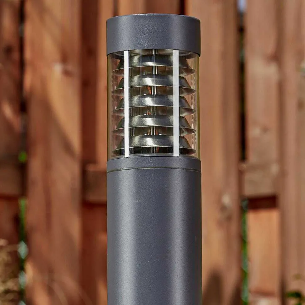 Borne Lumineuse Dakar Anthracite, 1 Lumiere