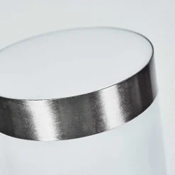 Borne Lumineuse Gaborone Led Nickel Mat, 1 Lumiere