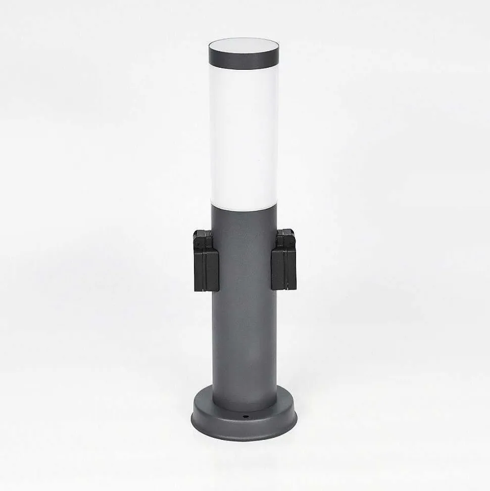 Borne Lumineuse Gaborone Anthracite, 1 Lumiere