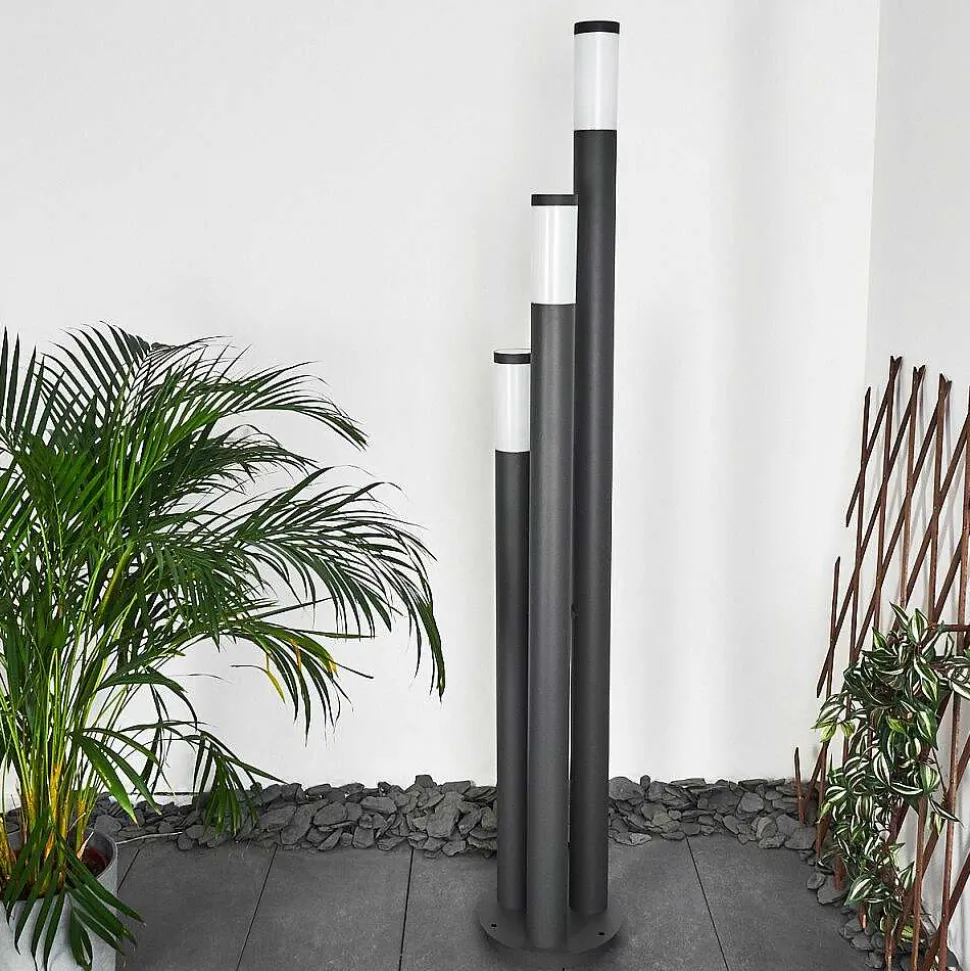 Borne Lumineuse Gaborone Anthracite, 3 Lumieres