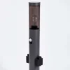 Borne Lumineuse Gaborone Anthracite, 1 Lumiere, Detecteur De Mouvement