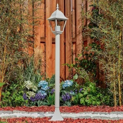 Borne Lumineuse Naofe Blanc, 1 Lumiere