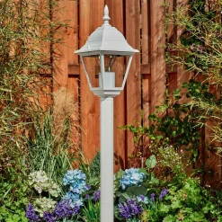 Borne Lumineuse Naofe Blanc, 1 Lumiere