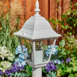 Borne Lumineuse Naofe Blanc, 1 Lumiere