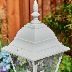 Borne Lumineuse Naofe Blanc, 1 Lumiere