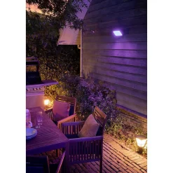 Borne Lumineuse Philips Hue Ambiance White & Color Econic Led Noir, 1 Lumiere, Changeur De Couleurs