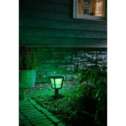 Borne Lumineuse Philips Hue Ambiance White & Color Econic Led Noir, 1 Lumiere, Changeur De Couleurs