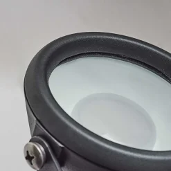 Borne Lumineuse Sempach Led Noir, 1 Lumiere, Changeur De Couleurs