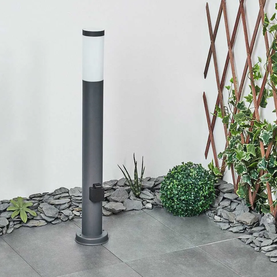 Borne Lumineuse Sessa Anthracite, 1 Lumiere