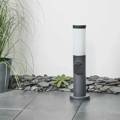 Borne Lumineuse Sessa Anthracite, 1 Lumiere