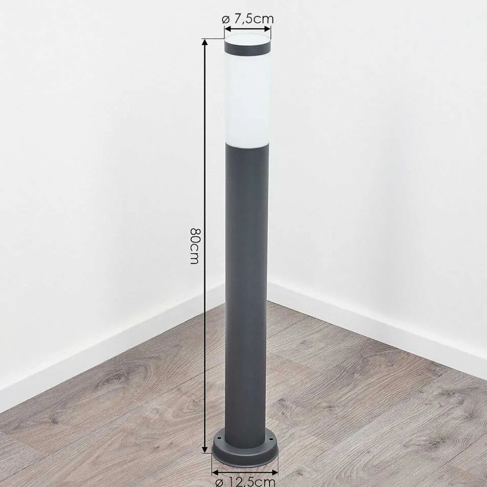 Borne Lumineuse Sessa Anthracite, 1 Lumiere