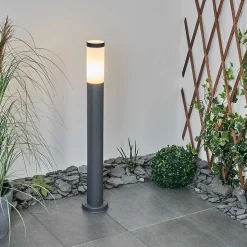 Borne Lumineuse Sessa Anthracite, 1 Lumiere