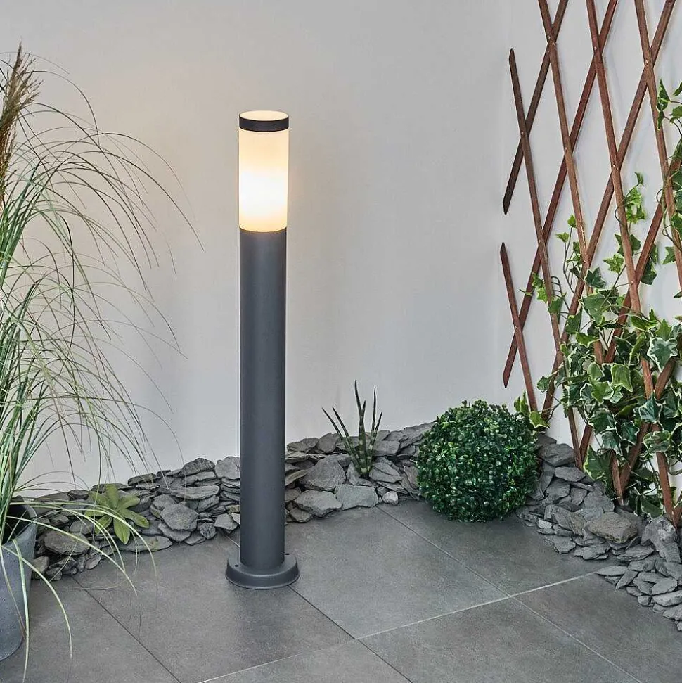 Borne Lumineuse Sessa Anthracite, 1 Lumiere
