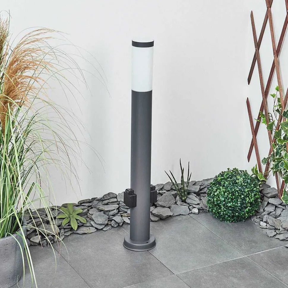 Borne Lumineuse Sessa Anthracite, 1 Lumiere