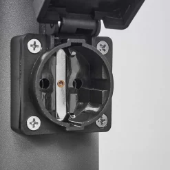 Borne Lumineuse Sessa Anthracite, 1 Lumiere