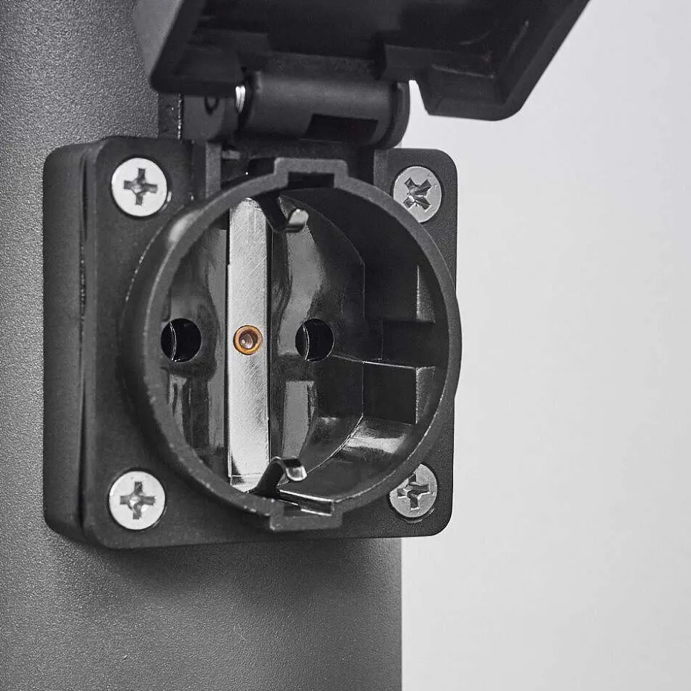 Borne Lumineuse Sessa Anthracite, 1 Lumiere