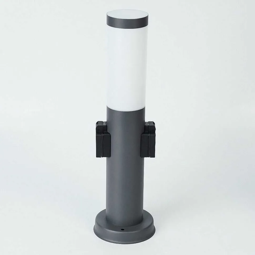 Borne Lumineuse Sessa Anthracite, 1 Lumiere