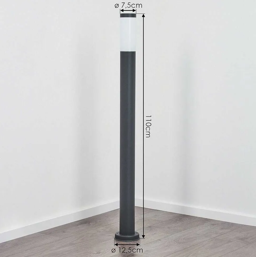 Borne Lumineuse Sessa Anthracite, 1 Lumiere