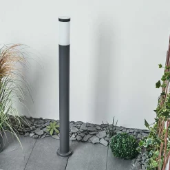 Borne Lumineuse Sessa Anthracite, 1 Lumiere