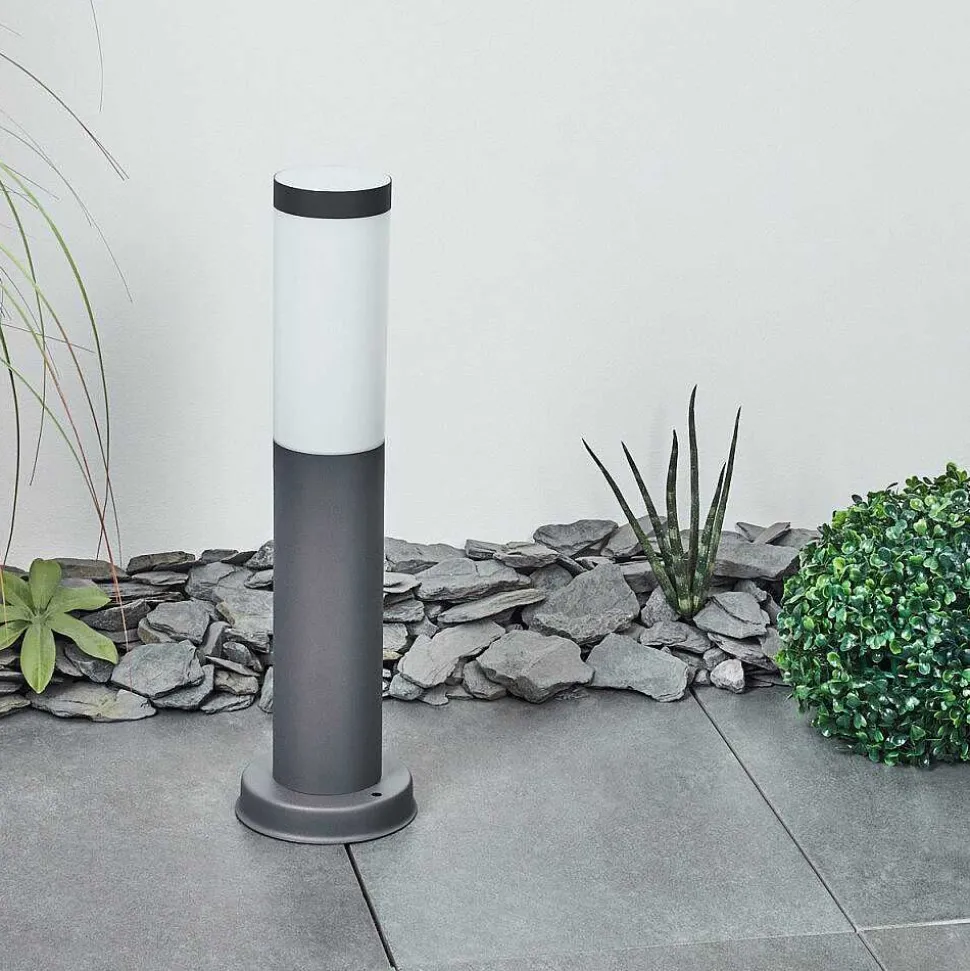 Borne Lumineuse Sessa Anthracite, 1 Lumiere