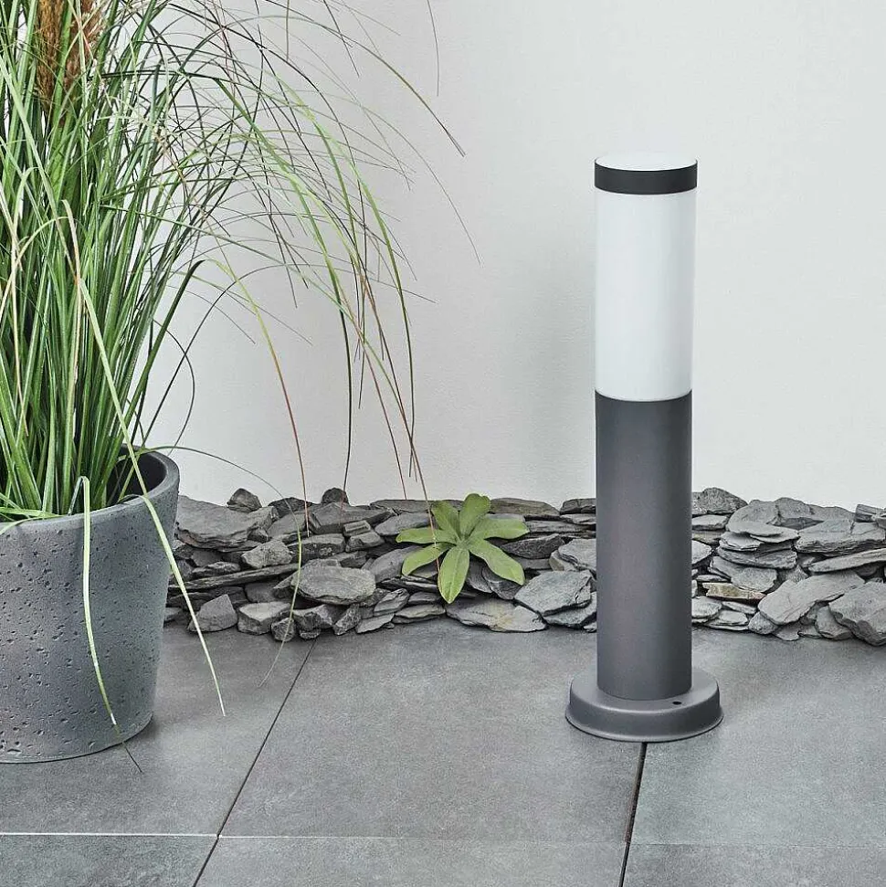 Borne Lumineuse Sessa Anthracite, 1 Lumiere