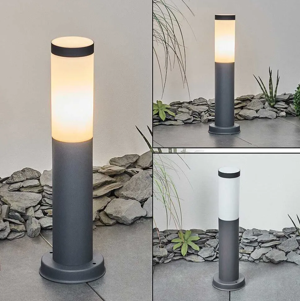 Borne Lumineuse Sessa Anthracite, 1 Lumiere