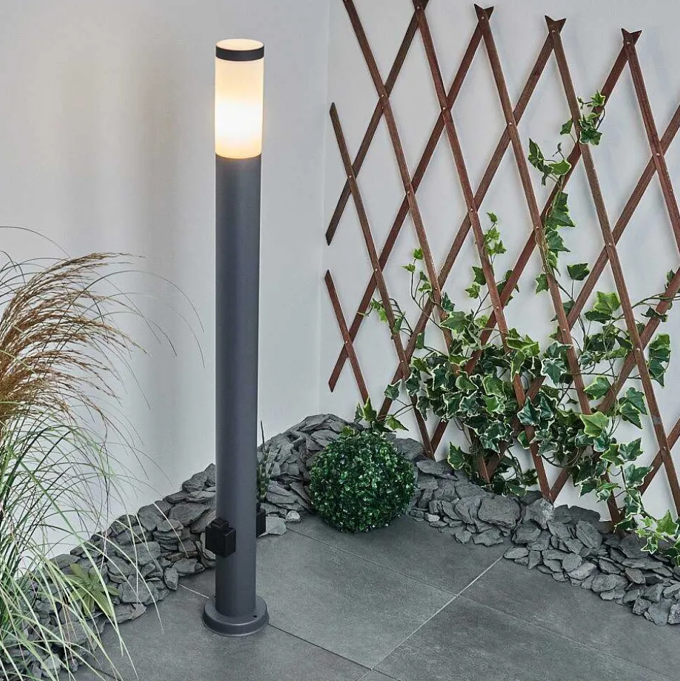 Borne Lumineuse Sessa Anthracite, 1 Lumiere