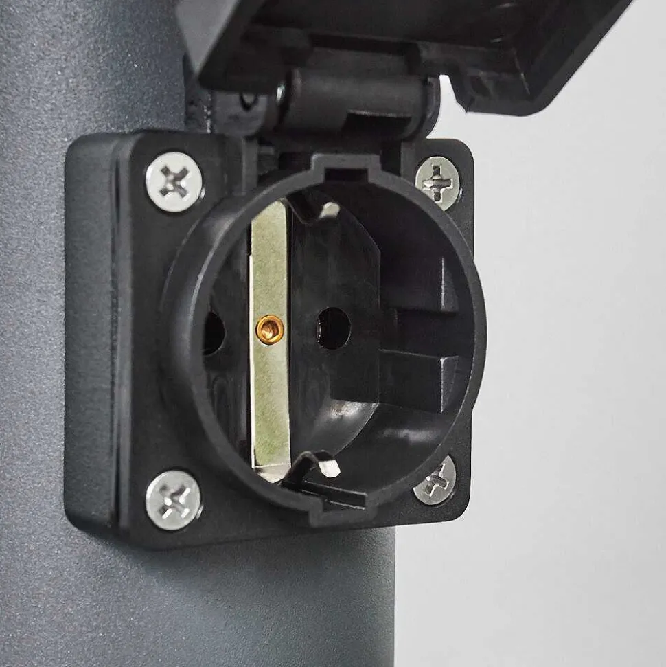 Borne Lumineuse Sessa Anthracite, 1 Lumiere